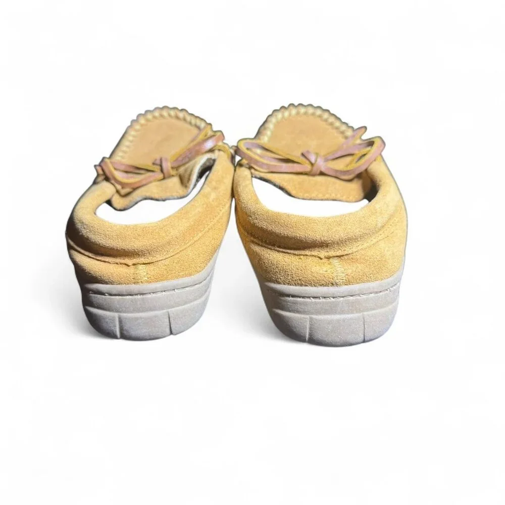 Y2K Older Style Fireside Moccasin Slippers Youth